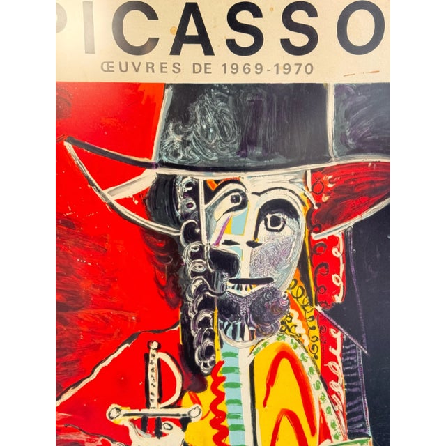 Vintage 1970s Expo Picasso Print For Sale In Los Angeles - Image 6 of 12