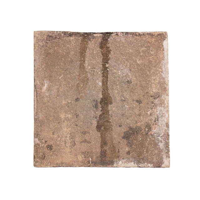 White Pair of Delft Faience Tiles in Cobalt Blue, C. 1700's For Sale - Image 8 of 8