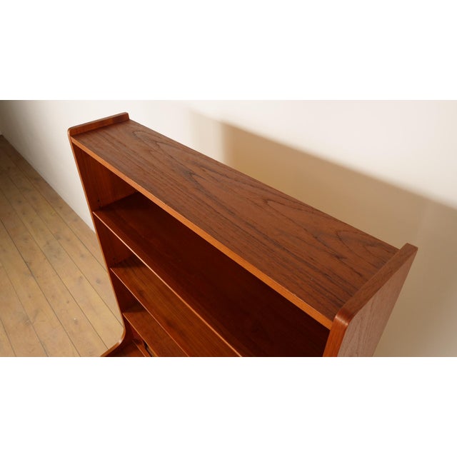 1960s Vintage Highboard Shelf in Teak from Johannes Sorth, 1965 For Sale - Image 5 of 13