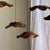 Flat Corrugated Leaf Pendant Light in Teak For Sale - Image 6 of 18