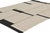 Rug & Kilim Rug & Kilim’s Contemporary Kilim, Taupe With White and Black Textural Stripes For Sale - Image 4 of 7