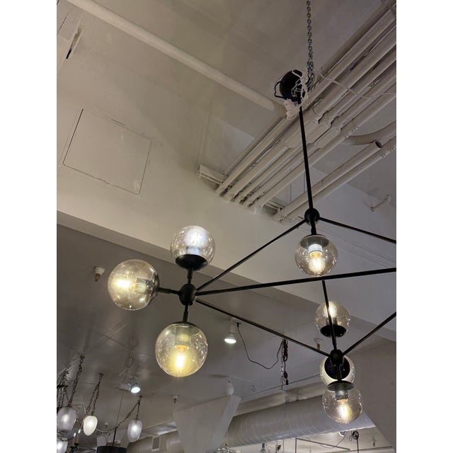 Possini Euro Gable 10-Light Modern Chandelier For Sale - Image 12 of 12