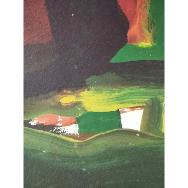 1980s Bengt Lindstrom, Composition, 1985, Lithograph For Sale - Image 5 of 8