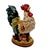 Farmhouse Fitz & Floyd Mediterranean Rooster Figurine Large Ceramic Hand Painted 16" For Sale - Image 3 of 18