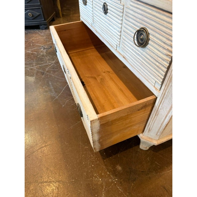 Vintage Swedish Gustavian Painted Chests For Sale - Image 10 of 10