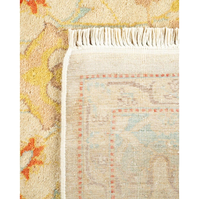 2000 - 2009 Mogul, One-of-a-Kind Hand-Knotted Area Rug - Ivory, 4' 3" x 6' 5" For Sale - Image 5 of 8