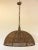 Bamboo Chandelier in Vienna Straw, 1970s For Sale - Image 9 of 9