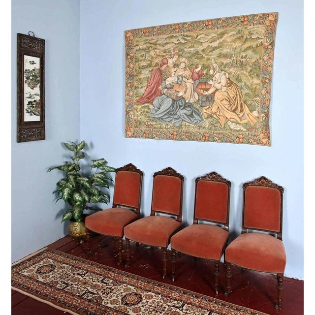 2000 - 2009 20th Century Jacquard Tapestry with Wealth Motif For Sale - Image 5 of 5