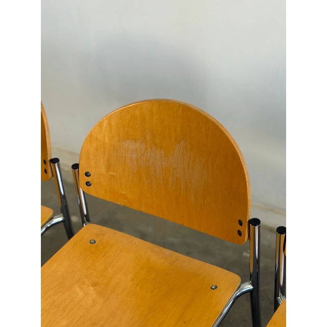 Post Modern Dining Chairs - Set of Six For Sale - Image 14 of 18
