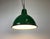 Industrial Green Enamel Factory Lamp from Polam, 1960s For Sale - Image 12 of 14