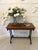 Antique Victorian quality mahogany side/lamp table having a quality mahogany top with a thumb moulded edge, unusual and...