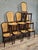 Louis XVI Style Cane Chairs in Mahogany, Set of 8 For Sale - Image 12 of 12