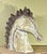 Rustic Mid -20th Century Terracotta Horse Head 19” W X 19”w X 8”d For Sale - Image 3 of 18