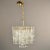Mid-Century Modern Mid Century Three Tiered Murano Glass Pendant Fixture For Sale - Image 3 of 12