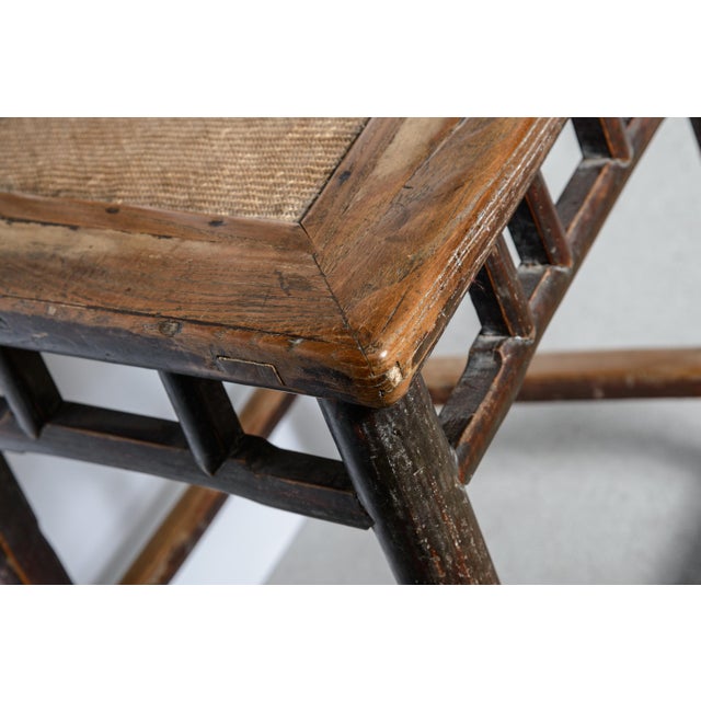 Chinese Elmwood Chairs Late Qing Dynasty , C. 1880–1900, a-Pair For Sale - Image 13 of 15