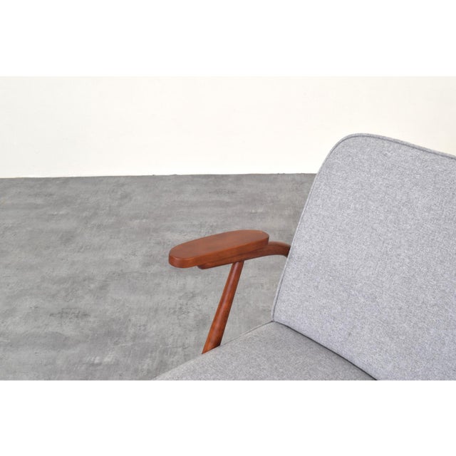 Mid-Century Modern Polish Lounge Chair, 1960s For Sale - Image 9 of 12