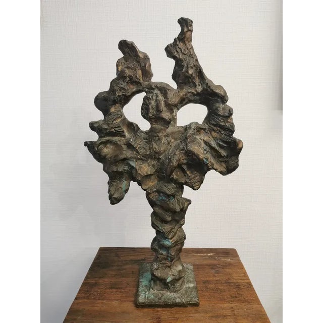 I offer you here an original work and a unique piece. a bronze sculpture by the artist chartier sylvain. This work is...