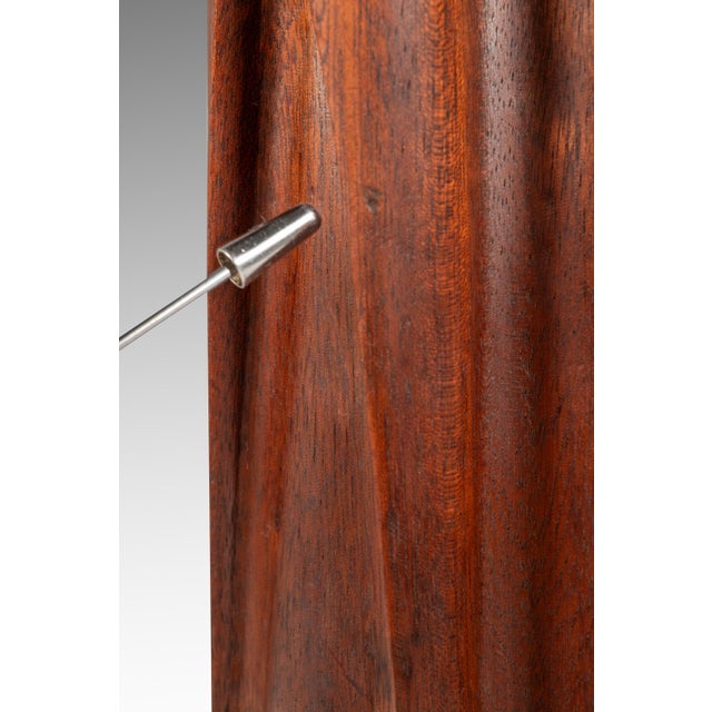 Mid-Century Modern Gothic Hand-Sculpted Oversized Candle Stick Holder Carved From Solid Teak, Usa, C. 1960s For Sale - Image 14 of 14