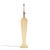 Plastic Mid 20th Century Paolo Gucci Mid Century Frosted Resin Table Lamps - Pair For Sale - Image 7 of 10