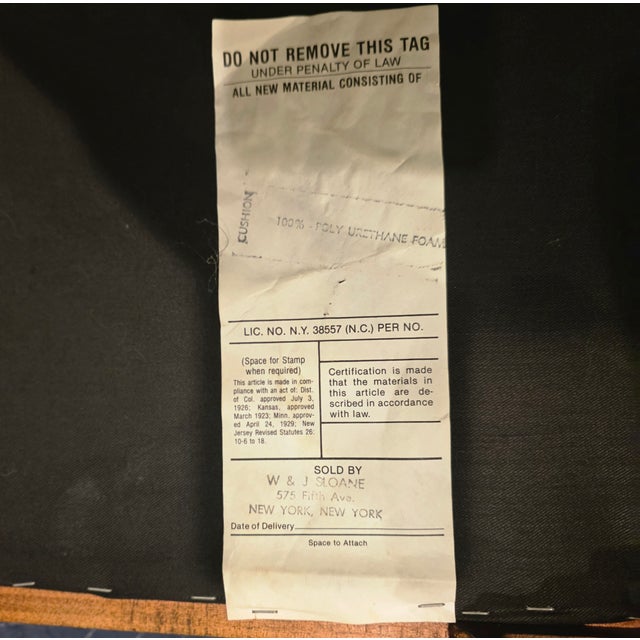 Pair of Vintage W & J Sloane Ming-Style Hardwood Benches With Corner Spandrels For Sale - Image 9 of 10