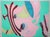 Large Postmodern Abstract Acrylic Painting Attributed to Sondra McLinn For Sale In Atlanta - Image 6 of 10