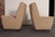 Pair of Italian Modernist High Back Lounge Chairs in Two-Tone Bouclé and Walnut For Sale - Image 9 of 18