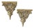 Vintage Acanthus Leaf Wall Bracket Display Shelf - A Pair For Sale