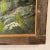 Late 20th Century Vintage Original Painting of a Mountain Lake Landscape With Rustic Frame For Sale - Image 5 of 8
