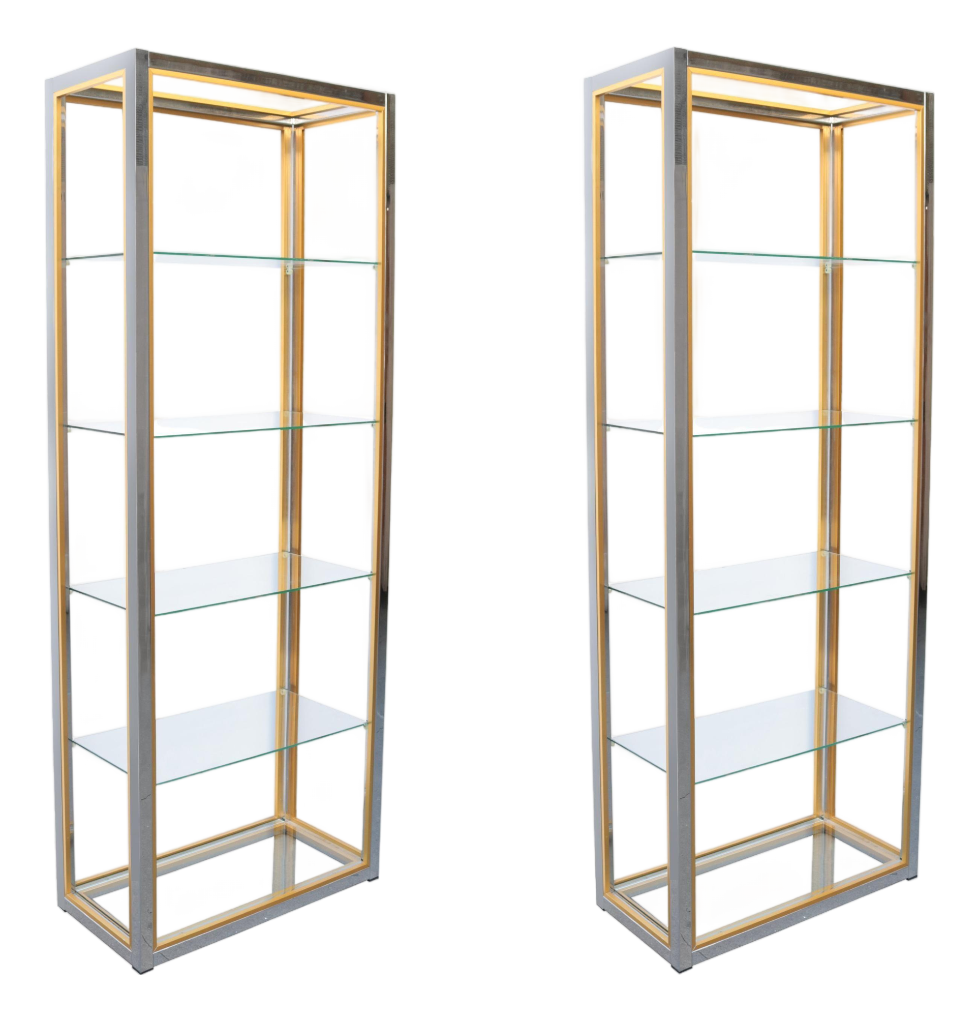 Vintage Hollywood Regency Bookcases and Étagères | Chairish
