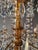Antique Louis XVI Revival Crystal Chandelier Giltwood and Brass Circa 1890 For Sale - Image 11 of 13
