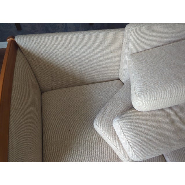 Danish Modern Stouby Loveseat Sofa Denmark For Sale - Image 9 of 11