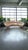 Large, curved, four-seater sofa in original bouclé fabric. Wooden frame, brass end pieces. Excellent vintage condition,...