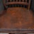 Antique Solid Oak Banker's or Library Swivel Desk Chair c.1940 For Sale In San Francisco - Image 6 of 7
