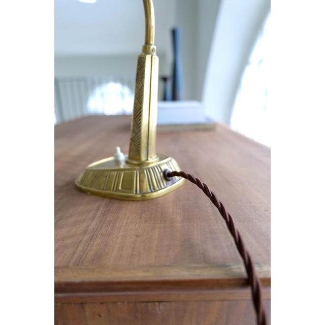 Swedish Brass E1139 Table Lamp by Sonja Katzin for ASEA, 1940s For Sale - Image 13 of 18