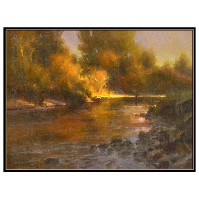 Message us to inquire about custom framing options! (Included for free with every purchase) The artwork here, "Late...