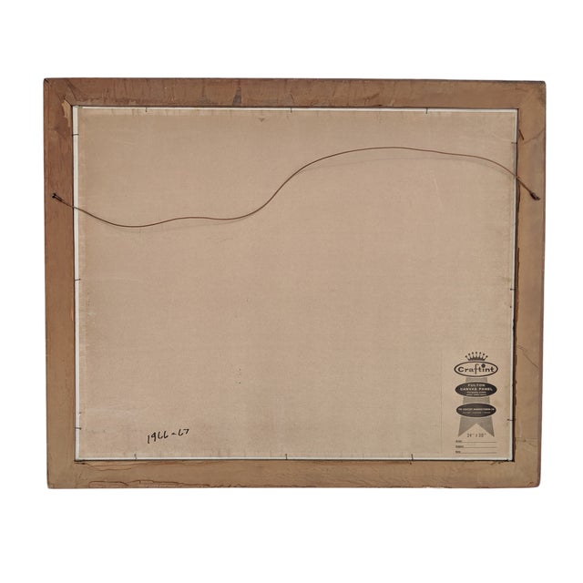 Original Coastal Seascape Harbor and Wharf Painting Signed For Sale In Charlotte - Image 6 of 9