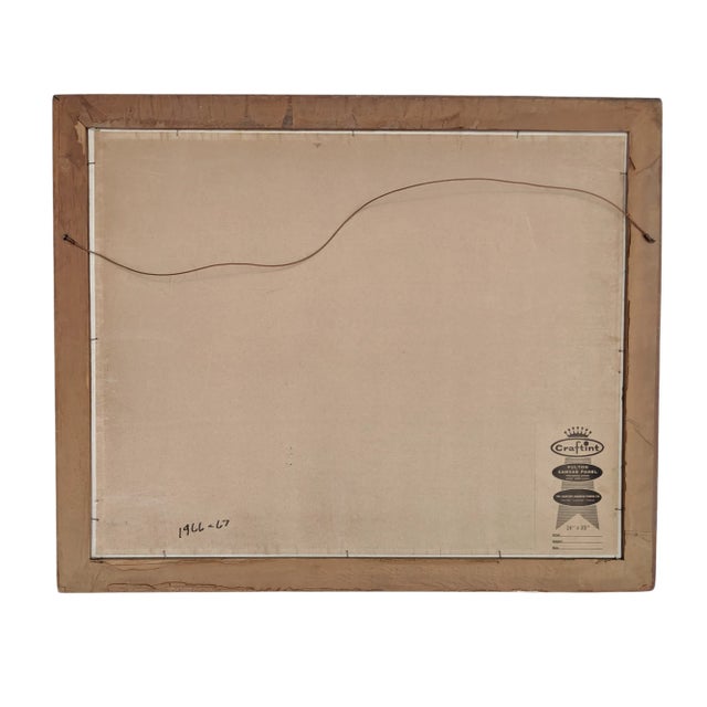 Original Large Scale Coastal Seascape Harbor and Wharf Painting Signed For Sale In Charlotte - Image 6 of 9