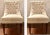 Wood Modern Pearson White Tufted Destiney Slipper Chairs Pair For Sale - Image 7 of 7