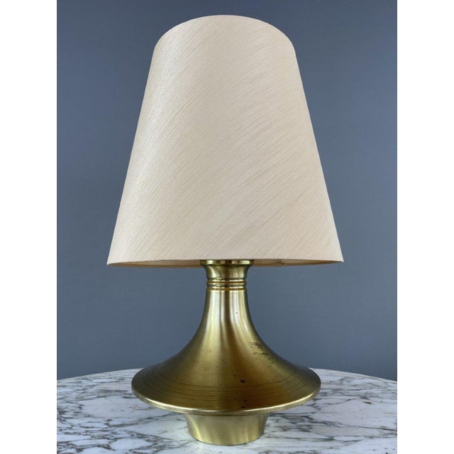 Modernist Brass Lamps, 1970s, Set of 2 For Sale - Image 3 of 6