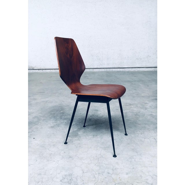 Mid-Century Modern Plywood Side Chairs attributed to Carlo Ratti for Legni Curvati, Italy, 1950s, Set of 3 For Sale - Image 16 of 18