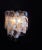 Glass Murano 10 White Lattimo Glass Sconces - a Pair For Sale - Image 7 of 8