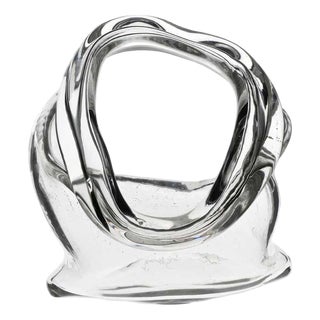 SACS Collections Clear Blown Glass by Silvano Signoretto For Sale