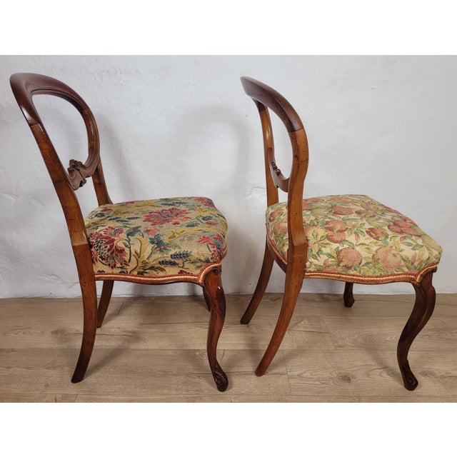Victorian Balloon Back Chairs, 1890, Set of 2 For Sale - Image 18 of 18