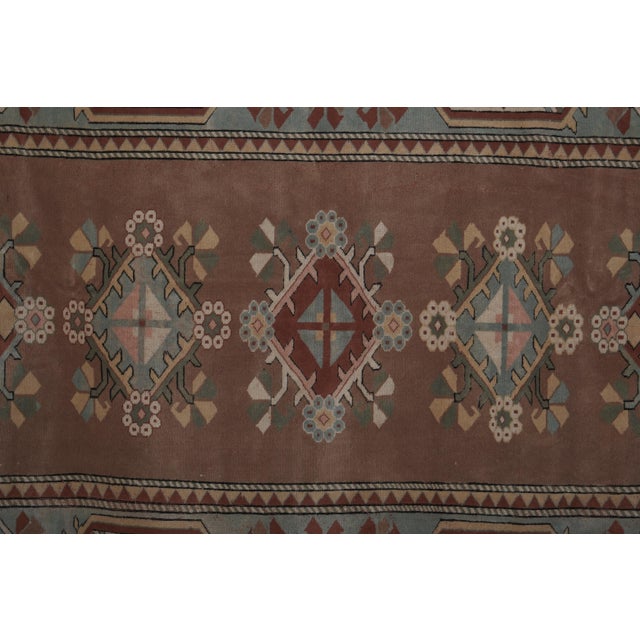 Textile Turkish Milas Rug With Soft Color 8'4'' X 12'2'' For Sale - Image 7 of 12
