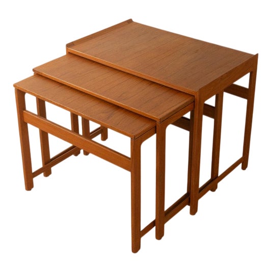 Nesting Tables, 1960s, Set of 3 For Sale