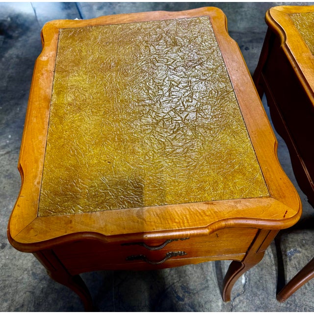 Mid 20th Century Mid 20th Century Hammary French Provincial Side Tables For Sale - Image 5 of 12