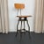 This industrial, adjustable stool by Toledo Metal Furniture Co., manufactured in the 1940s, features the signature Toledo...