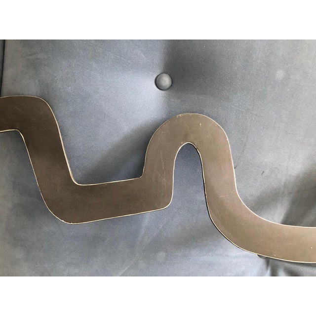 Metal Francoise Schein, MIxed Media Conceptual Art Sculpture Drawing Human Rights Welded Iron, c.1990's For Sale - Image 7 of 8