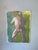 Figurative Contemporary Figurative Watercolor Painting Signed "H” Model Identified as Peter 2016. For Sale - Image 3 of 5