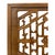 Mid-20th Century Chinese Carved Wooden Window Lattice Panel For Sale - Image 4 of 9